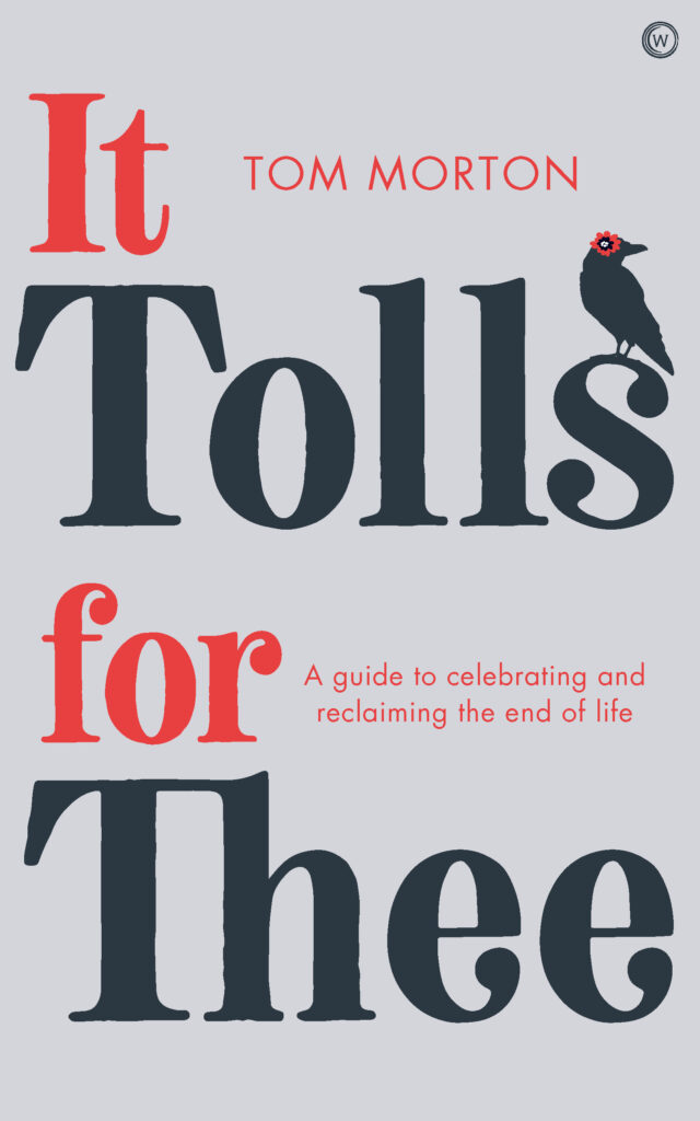 book cover it tolls for thee by tom morton