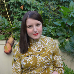 author photo melinda salisbury, a brunette woman in her early thirties